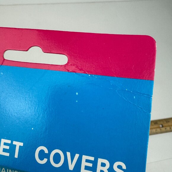 Vtg Sealed Baby 2 Prong Outlet Covers Plastic Hong Kong 12 in Pack White Prop - Picture 12 of 12